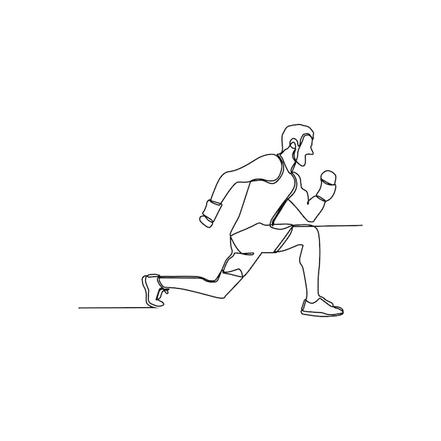 Dynamic Silhouette of a Runner in Motion | Jiffy Designs