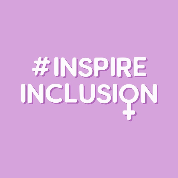 Inspiring Inclusive Message in Bold White Text | Jiffy Designs