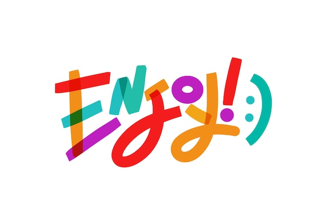 Vibrant Playful Typography with Colorful Shapes and Symbols | Jiffy Designs