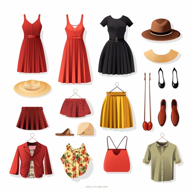 Vibrant Fashion Collection: Dresses, Accessories, and Apparel | Jiffy ...