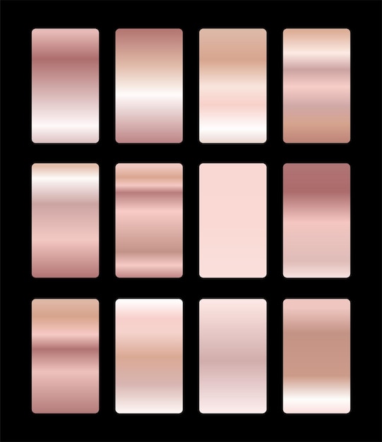 Elegant Rose Gold Gradient Backgrounds with Subtle Textures | Jiffy Designs