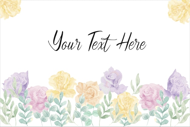 Delicate Floral Arrangement with Handwritten Text Overlay | Jiffy Designs