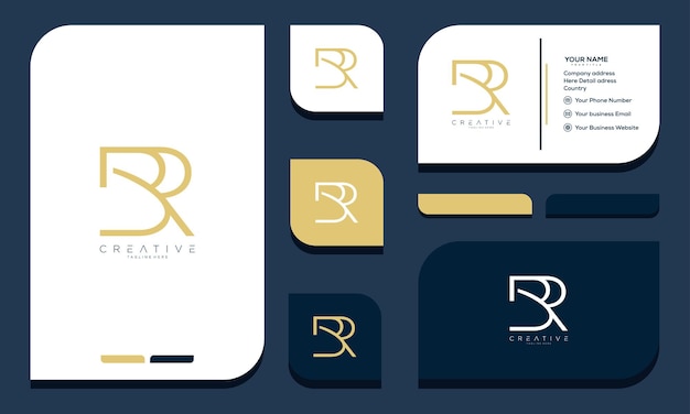 Elegant Monogram Branding with Refined Typography and Minimalist Shapes ...