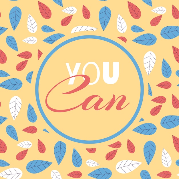 Vibrant Autumn Leaves Inspire with Uplifting Message | Jiffy Designs