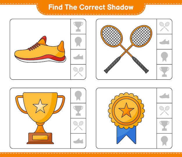 Discover the Matching Shadows of Sports Equipment and Trophies | Jiffy ...