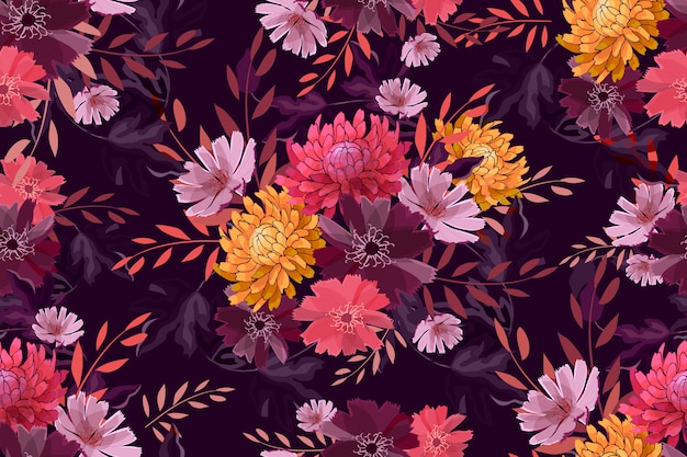 Vibrant Floral Bouquet in Shades of Red and Orange | Jiffy Designs