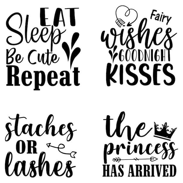 Whimsical Lettering Designs with Playful Illustrations and Motivational ...