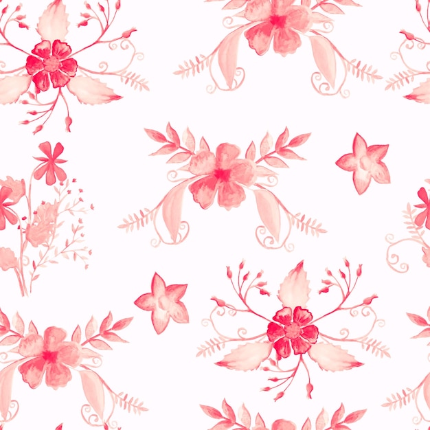 Vibrant Floral Bouquet Pattern in Shades of Pink | Jiffy Designs