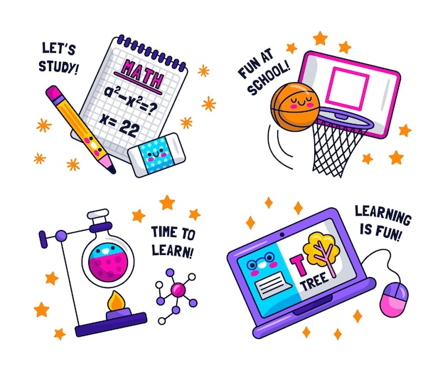 Vibrant Symbols of Education and Learning Fun | Jiffy Designs