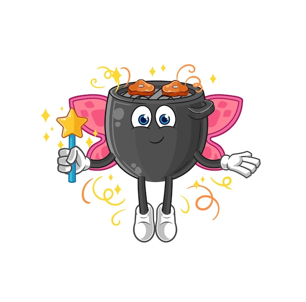 Adorable Cauldron Character with Magical Treats | Jiffy Designs