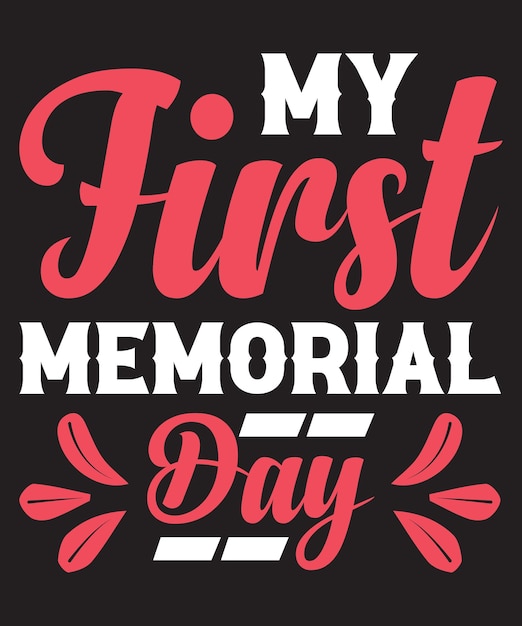 Vibrant Memorial Day Lettering Design | Jiffy Designs