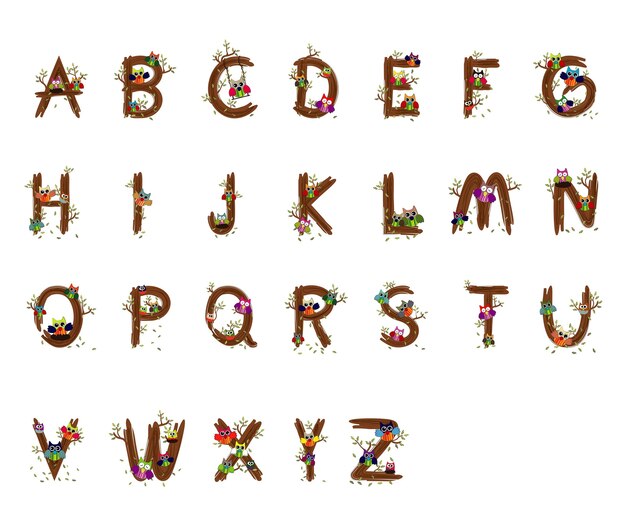 Vibrant Floral Alphabet Typography Designs with Diverse Blooms | Jiffy ...