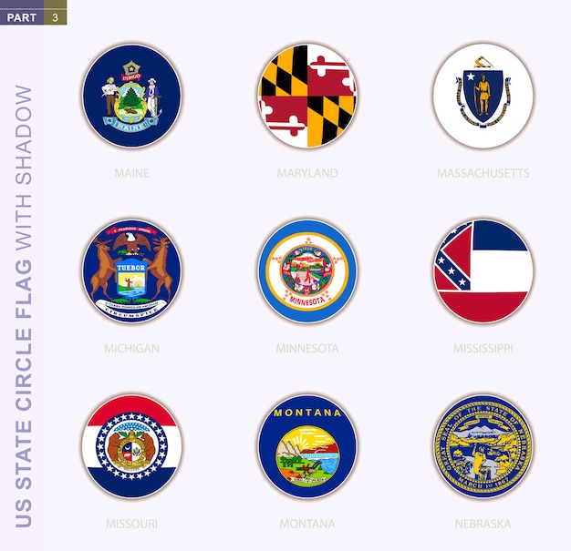 Vibrant State Seals: Emblems of American Heritage and Identity | Jiffy ...
