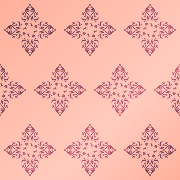 Elegant Floral Pattern in Soft Pink and Lavender Tones | Jiffy Designs