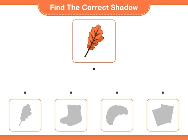 Discover the Matching Shadow of the Vibrant Oak Leaf | Jiffy Designs