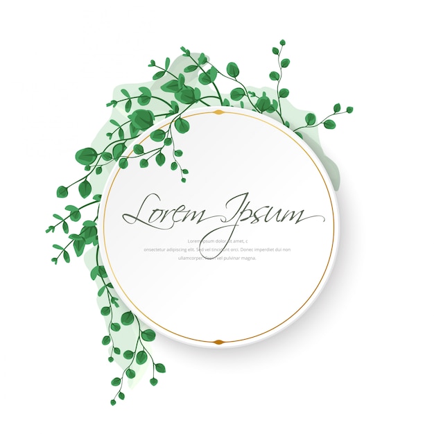 Elegant Floral Frame with Handwritten Text | Jiffy Designs