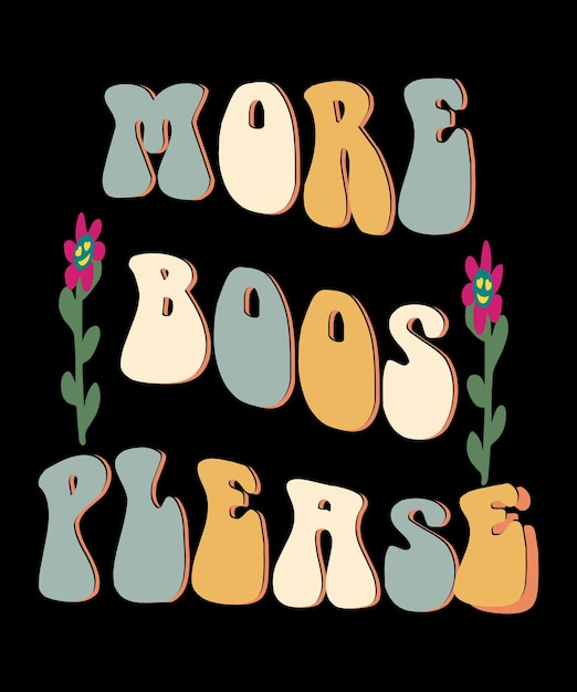 Vibrant Retro-Inspired Lettering with Floral Accents | Jiffy Designs