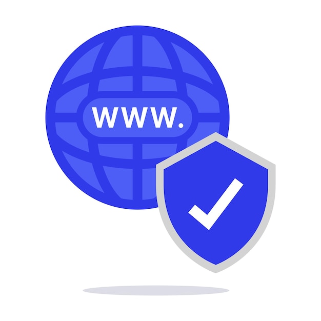 Secure Global Web Access with Shield Icon | Jiffy Designs