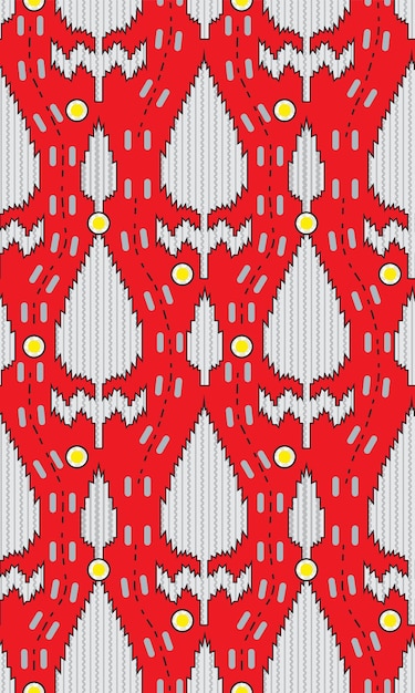 Vibrant Geometric Pattern with Striking Red and Yellow Shapes | Jiffy ...