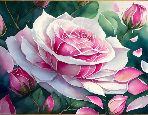 Breathtaking Blooming Rose: A Vibrant Floral Masterpiece | Jiffy Designs