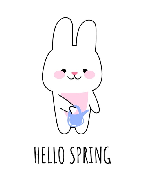 Charming Rabbit Welcomes the Spring Season | Jiffy Designs