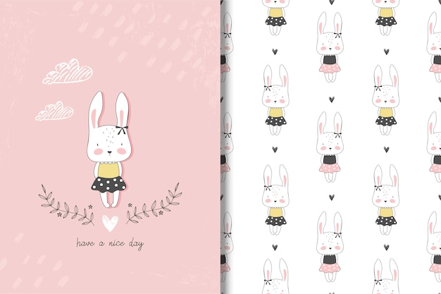Charming Bunny Collection: Whimsical Rabbits for Versatile Designs ...