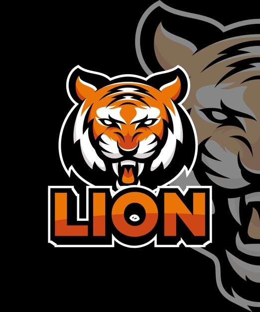 Fierce Tiger Mascot with Bold Orange and Black Stripes | Jiffy Designs