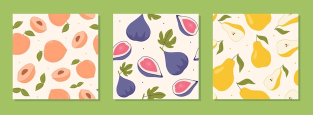 Vibrant Fruit Medley: A Delightful Pattern Collection | Jiffy Designs