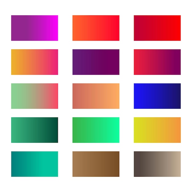 Vibrant Gradient Color Palette Collection | Jiffy Designs