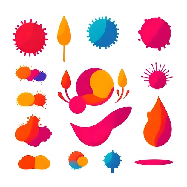 Vibrant Collection of Abstract Shapes and Textures | Jiffy Designs