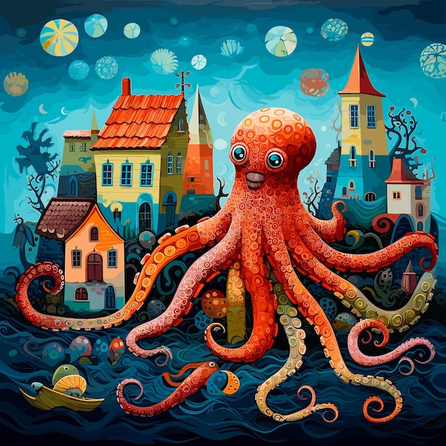 Overlord Brawl: Book 4 Of The Neon Octopus Overlord Series