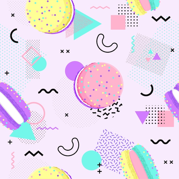Vibrant Geometric Shapes and Patterns in Pastel Hues | Jiffy Designs
