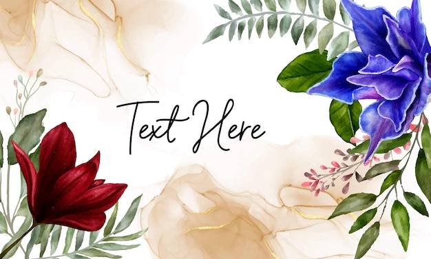 Vibrant Floral Arrangement with Customizable Text Overlay | Jiffy Designs