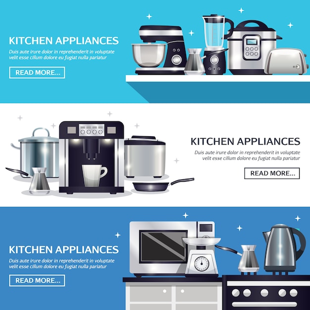Diverse Collection of Modern Kitchen Appliances for Everyday Needs ...