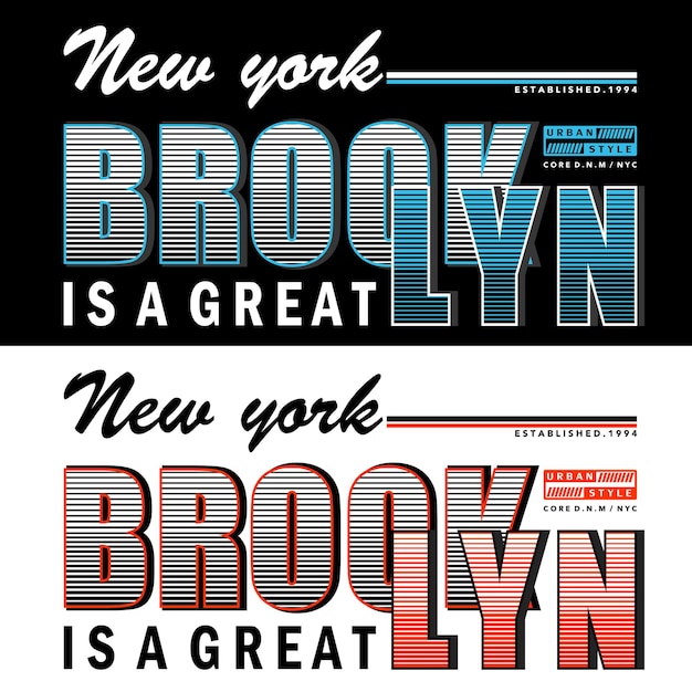 Vibrant New York Typography with Retro Flair and Cityscape | Jiffy Designs
