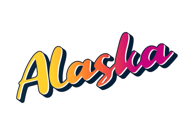 Vibrant Retro-Inspired Lettering with Playful Alaska Branding | Jiffy ...