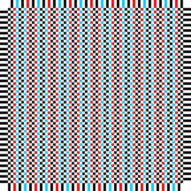 Vibrant Checkerboard Pattern with Intersecting Lines and Stripes ...