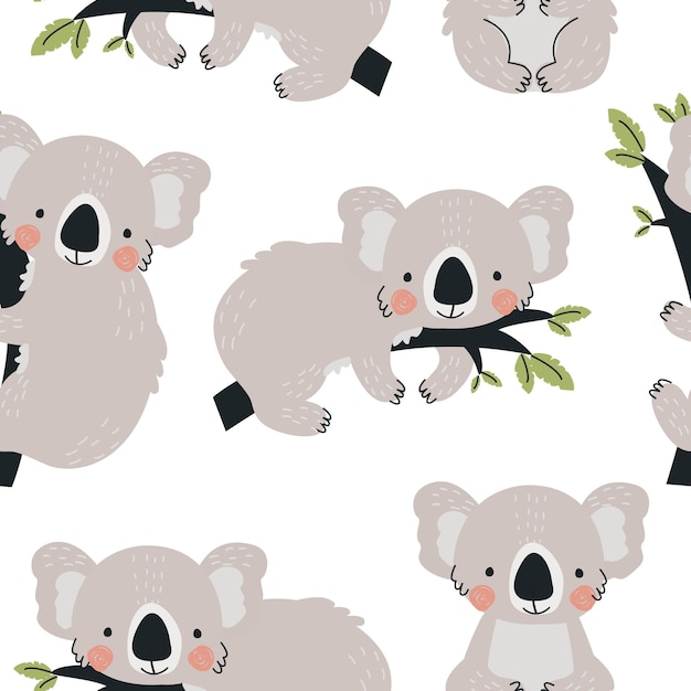 Charming Koala Collection: Whimsical Designs for Versatile Applications ...