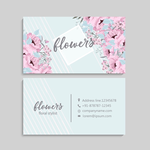 Delicate Pink Floral Arrangement with Elegant Calligraphy | Jiffy Designs