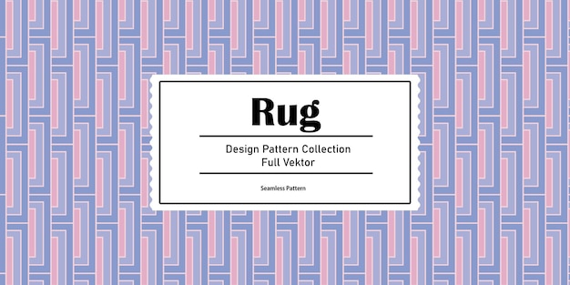 Geometric Rug Design with Interlocking Patterns | Jiffy Designs