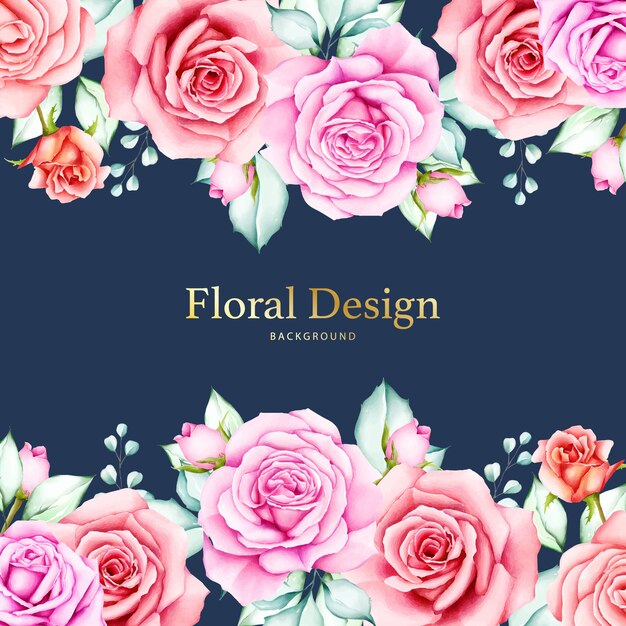 Vibrant Bouquet of Lush Pink Roses on Navy Background | Jiffy Designs