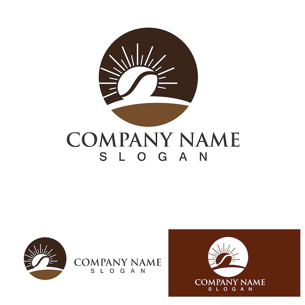 Radiant Sunrise Coastal Landscape Logo Design | Jiffy Designs