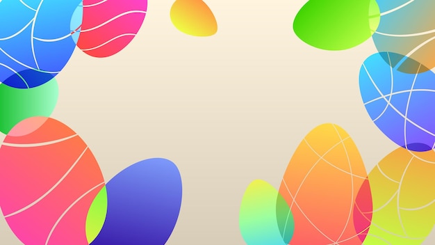 Vibrant Overlapping Shapes in Rainbow Hues | Jiffy Designs