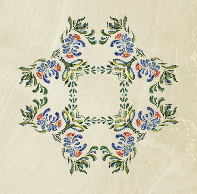 Vibrant Floral Tapestry with Intricate Botanical Patterns | Jiffy Designs