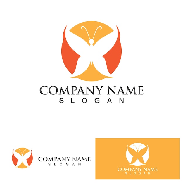 Vibrant Butterfly Emblem with Elegant Symmetry | Jiffy Designs