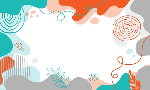 Vibrant Abstract Shapes and Nature-Inspired Elements | Jiffy Designs