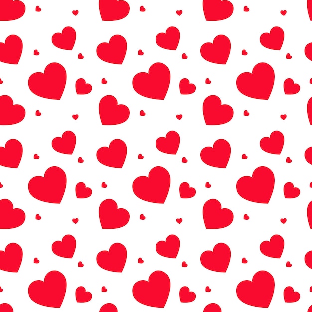 Vibrant Heart-Filled Pattern for Captivating Designs | Jiffy Designs