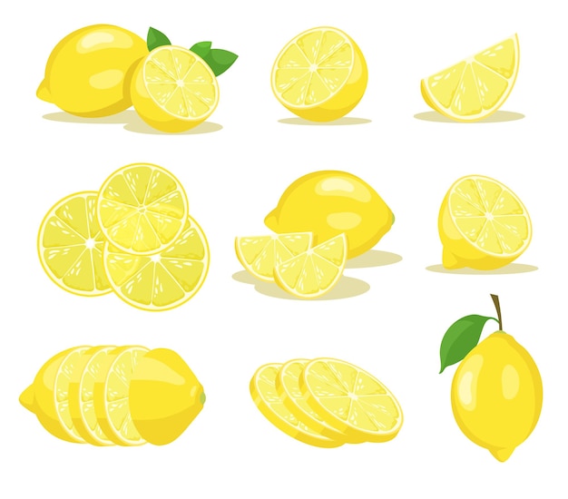 Vibrant Lemon Collection: Versatile Citrus Visuals for Diverse ...