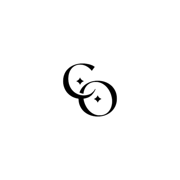 Minimalist Celestial Intertwined Crescent Moons | Jiffy Designs