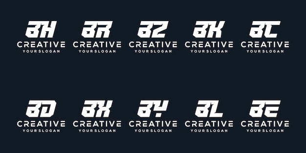 Minimalist Creative Logos with Sleek Typography and Geometric Shapes ...